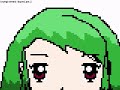 Draw Kawaii Anime Girl with Background using MS PAINT