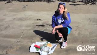 #2minutebeachclean with Easkey Britton