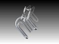 Metal  wire  puzzle  double  loop