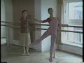 legendary ballerina in class
