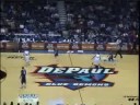 Draelon Burns #3 Guard DePaul vs Villanova basketball Part4