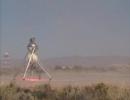 Flight of experimental Moon lander Flight of experimental Moon lander