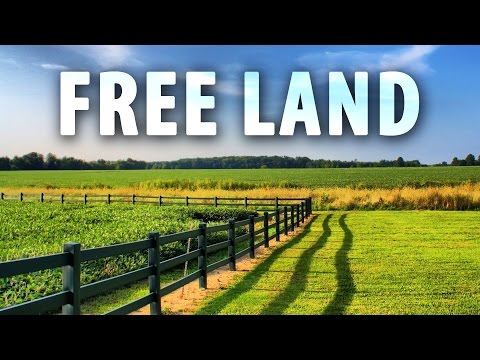 how to obtain free land
