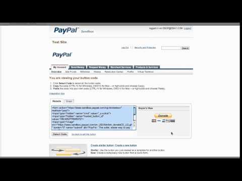 donate - In this screencast is to show how someone can retrieve information embedded in a donation button.