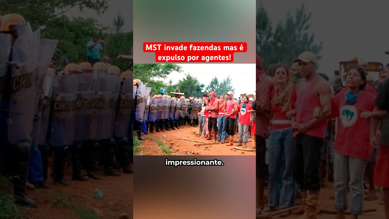Mst Invade Fazendas E É Expulso Por Agentes
