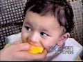 Sameer eating mango