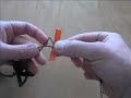 Clip f�r den Kopfh�rer - selbstgemacht -