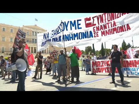 Generalstreik in Griechenland - Protest gegen Sparp ...