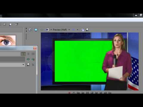 how to chroma key in sony vegas