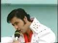 Elvis Presley Imitator Nevrez im ZDF Fernsehgarten TV Show