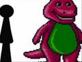 Stick Figure vs. Barney