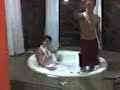 Geomar e todo seu romantismo com sanchinho!