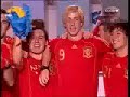 Pepe Reina y el show del CAMARERO (Celebracion eurocopa 08)