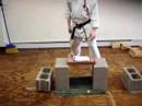 shihan monte breaking a brick