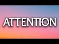 Charlie Puth ‒ Attention (Lyrics / Lyric Video) (Lash Remix)