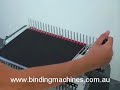 CombMac 240E Plastic Comb Binding Machine