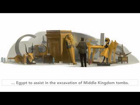 Howard Carter Google Doodle