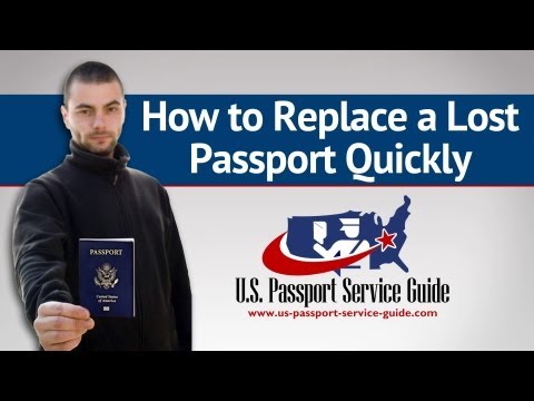 how to apply for lost passport
