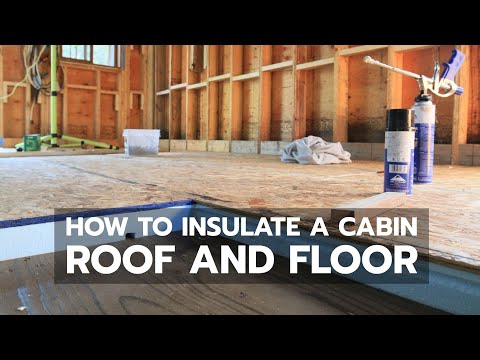 how to insulate under floor