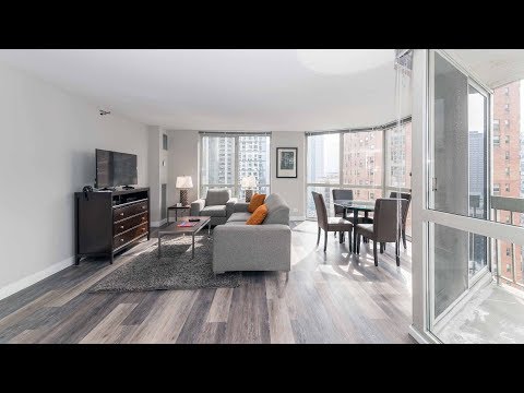 A furnished 2-bedroom, 2-bath on the River North / Gold Coast border A furnished 2-bedroom, 2-bath on the River North / Gold Coast border