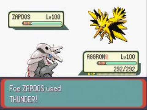Pokemon Emerald - Battle vs Pyramid ...