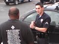 LAPD MAKING ARREST MAN SWALLOWING HIS DRUGS