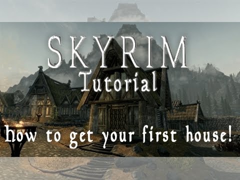 how to i buy a house in skyrim