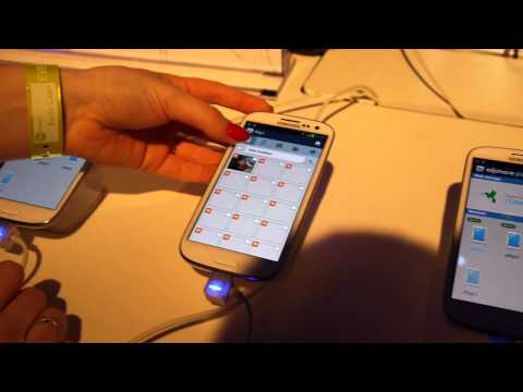 Samsung Galaxy S III: AllShare feature demo