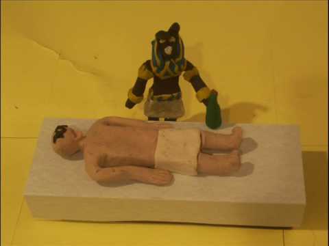 Mummification - Claymation of the mummification process.