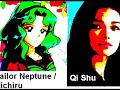 emile hirsch as gurio umino 
mischa barton - sailor galaxia 
christina ricci - sailor iron mouse
 jessica alba - sailor aluminum seiren 
rihanna - sailor lead crow 
thora birch - sailor tin nyanko 
devon aoki - sailor heavy metal papillon
 imelda stauton - zirconia 
penelope cruz - queen nehellenia 
sanjaya malakar, jared padalecki, edison chen kwoon-hei - the amazon trio( fisheyes, tiger's eyes, hawk's eyes)
 sugababes - the amazoness quartet( keisha buchanan - vesves, mutya buena - pallapalla, amelle berrabah - cerecere, heidi range - junjun) 
masi oka - professor tomoe
 mila jovovich - kaolinite 
jeon ji-hyun - mistress 9
 nicole sherzinger, rachel mcadams, zhou xun, thandie newton, mary kate and ashley olsen - the witches 5 (eudial, mimete, tellu, viluy, ptilol and cyprine)
 jared leto - crimson rubeus 
beyonce knowles - green esmeraude 
so ji sup - blue saphir 
jude law - prince demand 
tokio hotel's twins - boule brothers (tom and bill kaulitz - chiral and achiral) 
keira knightley - black wicked lady 
spice girls without geri - the ayakashi sisters (melanie brown, emma bunton, melanie chisholm, victoria adams beckham - k?an, berthier, calaveras, petz) 
josh hartnett & kristin kreuk - the makaiju arc (ail & ann) 
jamie king, mena suvari - sailor lethe, sailor mnemosyne
 tang wei, zhang ziyi - sailor chi, sailor phi 
pussycat dolls without ns - ddgirls 
famke janssen - queen beryl
 hayden christensen, huang xiaoming, hero young woong, paul bettany - the shitennou (jadeite, nephrite, zoisite, kunzite)
 rupert grint, diane lane, richard gere - the tsukino family (shingo, ikuko, kenji)
 pat morita - rei's grandfather 
joan cusack - haruna sakurada 
ryan reynold, marlon wayans, chris carmack, andre benjamin 3000, nick stahl - sailor senshi's lovers (allen, shinozaki, motoki furuhata,  y?ichir? kumada, ryo urawa) 
kirsten dunst - unazuki furuhata
scarlett johansson - naru osaka
suzuka ohgo - sailor saturn
 abigail breslin -  sailor chibi moon
 crystal liu yifei - princess kakyuu 
lil bow wow, li yuchun, jonathan rhys meyers - the sailor starlights (star healer kou yaten, star maker kou taiki, star fighter kou seiya) 
charlize theron - sailor uranus haruka tenoh 
 shu qi - sailor neptune michiru kaioh 
roselyn sanchez - sailor pluto setsuna meioh
kate bosworth - sailor venus minako aino 
 zoe saldana - sailor jupiter makoto kino 
kim tea hee - sailor mars rei hino 
 natalie portman - sailor mercury ami mizuno 
and
jung ji hoon - tuxedo mask mamoru chiba 
elisha cuthbert - sailor moon usagi tsukino 
with special features
black cat - luna
white cat - artemis
grey kitty - diana
music: wipe out by the surfaris