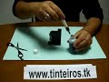 Reciclar reutilizar recarregar encher tinteiro HP