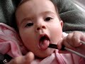 funny baby singing