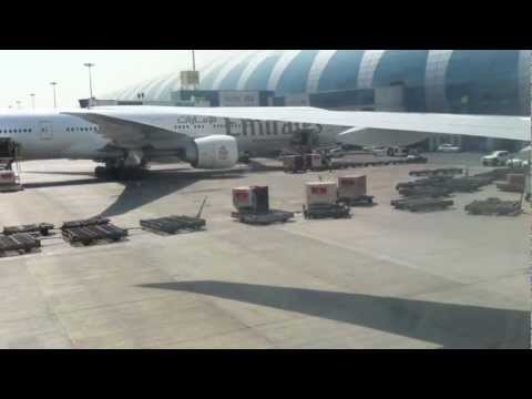 Emirates - EK 380, from Dubai to Hong Kong. 777-300ER, A6-EGW. The plane was just weeks old with the New Generation Seats in Economy. I have flown Emirates a lot and th...