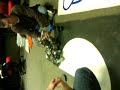 Crane and dumpster robot