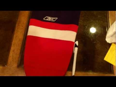 how to attach hockey socks