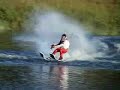 Jaret Llewellyn world Record waterski jump 240 feet Jaret Llewellyn world Record waterski jump 240 feet
