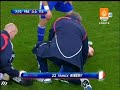 La blessure de Bilal  Franc Ribery en Euro 2008