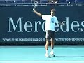 Sjeng Schalken - Practice Courts Forehand and Backhand Slomo