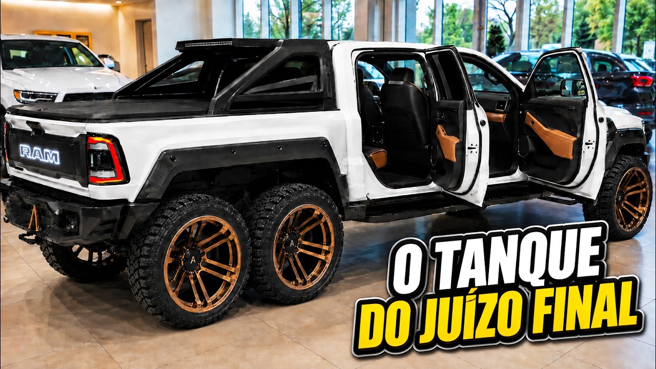 O PÓDIO É DELAS! TOP 7 CAMINHONETES MAIS GIGANTES E MONSTRUOSAS DO MUNDO
