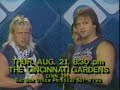 Ron Garvin, Wahoo McDaniel wrestling promo Ron Garvin, Wahoo McDaniel wrestling promo