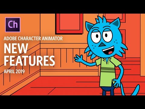 New Features Overview (Adobe Character Animator - April 2019)