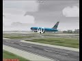 Approach of KLM Boeing 767-300ER on Schiphol runway 36C (includes Ultimate Traffic!)
