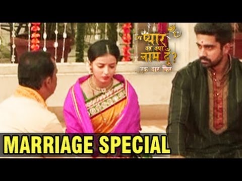 Astha & Shlok's MARRIAGE SPECIAL in Iss Pyaar Ko Kya Naam Doon Ek Baar Phir 23rd April 2014 EPISODE