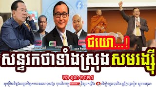 Khmer News - The Fully Speech of Mr. SAM RAINSY In Opening The New Government In Exile
