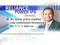 Reliance Power IPO ready for listing