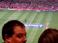 the all-blacks' haka and welsh response on november 22, 2008 at millennium stadium.