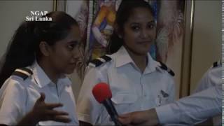 NGAP Sri Lanka Students comments about Capt.Shaesta Waiz ( Dream Soar) 
