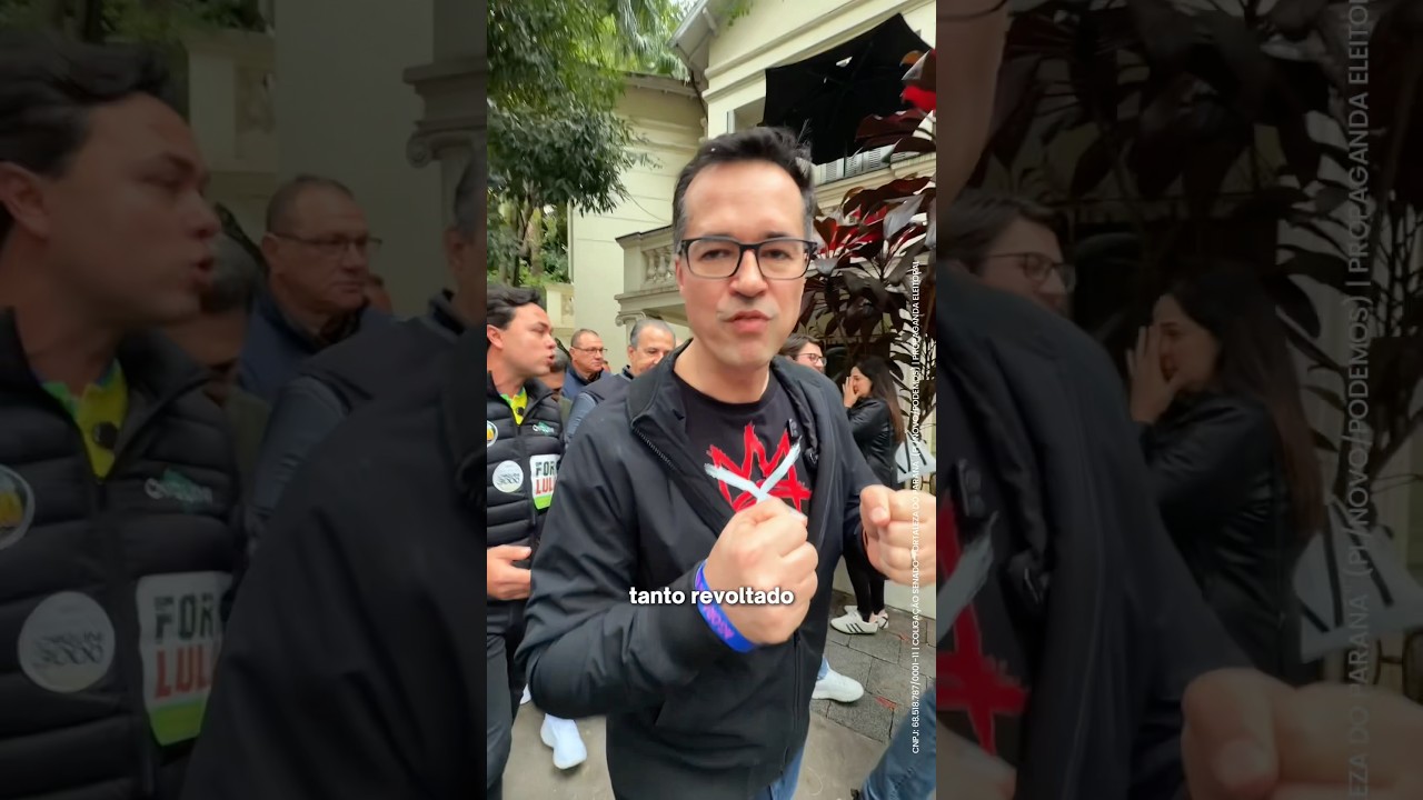 A nossa luta é pelo futuro do país e dos nossos filhos. O Brasil não tem rei, FORA MORAES 🇧🇷
