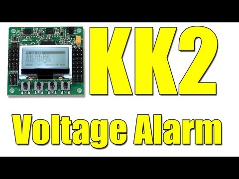 KK2 Voltage Alarm Setup