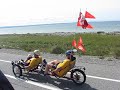 Blind Guy Biking in Newfoundland